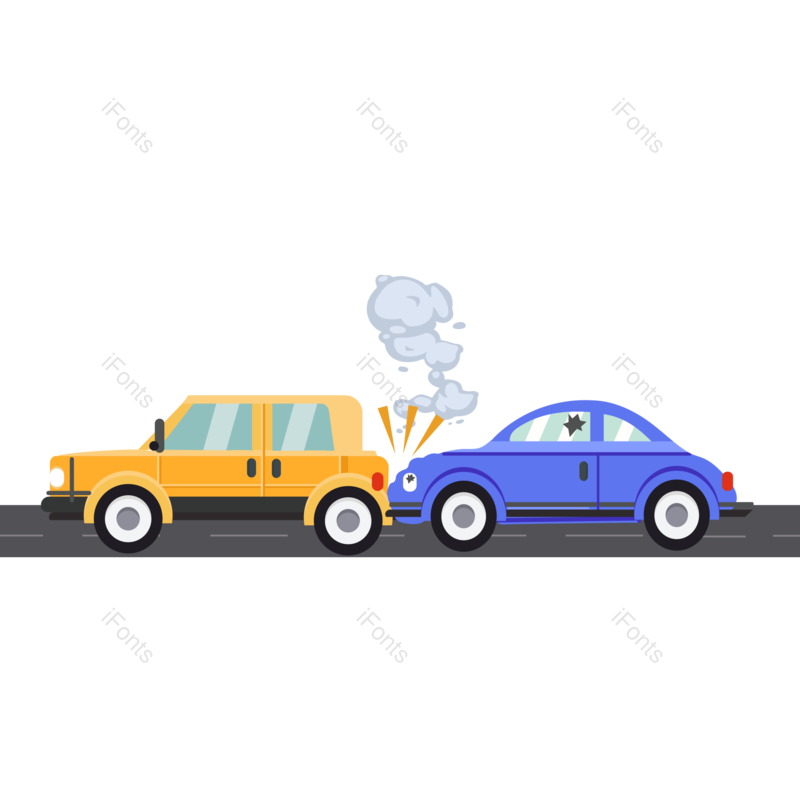 车子图片,汽车元素,交通安全PNG,交通事故免抠素材